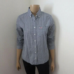 NWT Hollister Checkered Plaid Button Down Small
